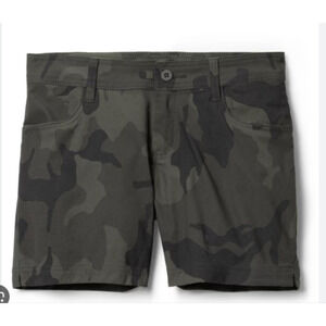 prAna Women's Black/Gray Kiking Shorts 5" Size 12